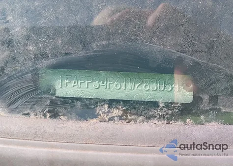 2001 Ford Focus Se из США, поврежденный, VIN 1FAFP34P61W283054